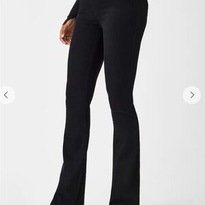 SPANX Black Flare Jeans 1X Petite